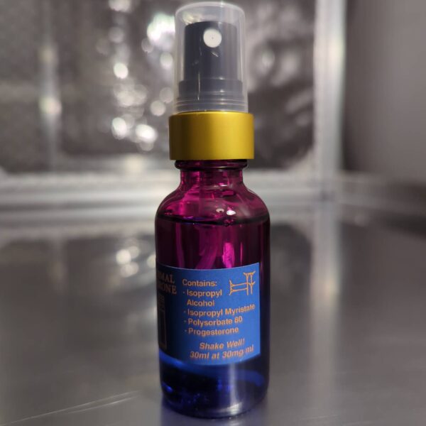 Transdermal Progesterone Spray 30ml 30mg/ml - Image 2